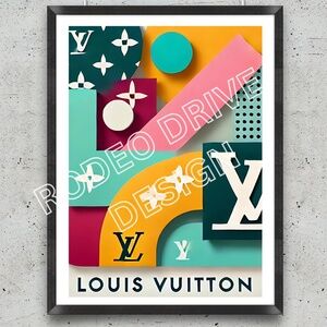 VUITTON WALL ART 11X17 PRINT VUITTON POSTER